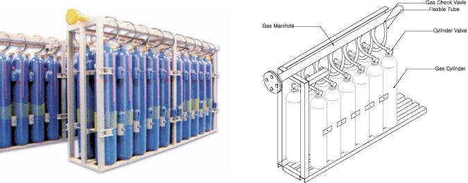 저장용기 설치도